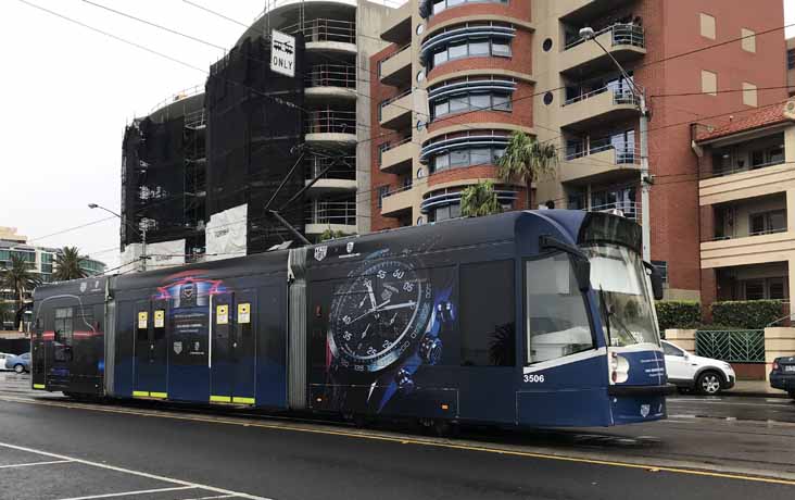 Yarra Trams Siemens Combino Tag Huer 3506